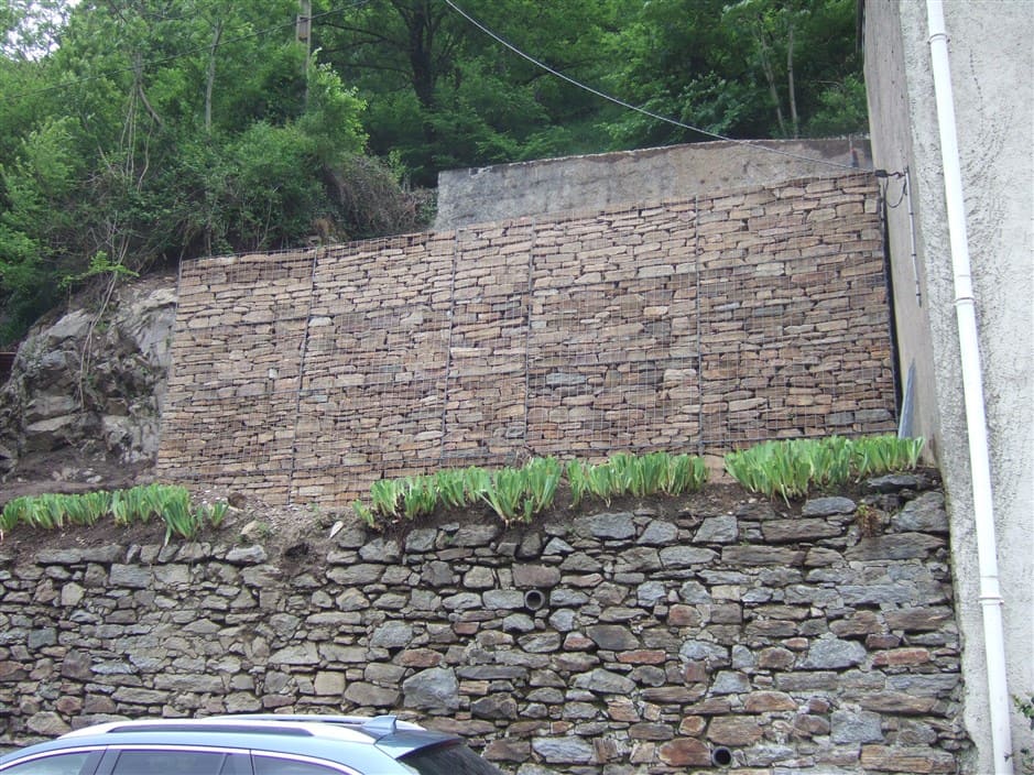 Gabions - Moulin de l'Oule Gabions - Moulin de l'Oule
